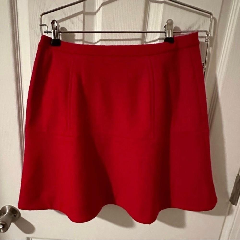Elegant Red Women's Skirt